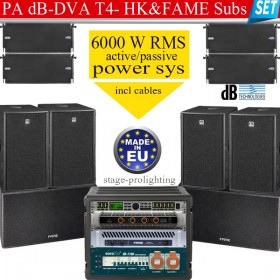 PA dB-DVA T4-HK&FAME Subwoofers SET